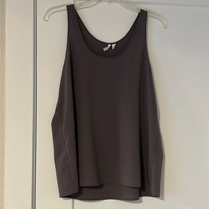 Frenchi Gray Swing Tank Top Blouse Medium